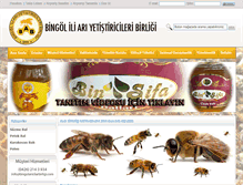 Tablet Screenshot of bingolaricilarbirligi.com